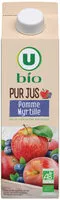 Mängden socker i Pur jus 100% pomme et myrtille issu de l'agriculture biologique