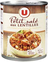 Mängden socker i Petit salé aux lentilles