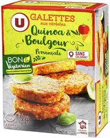 Mängden socker i Galettes quinoa & boulgour provençale