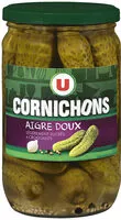 Mängden socker i Cornichons aigres-doux