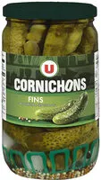 Mängden socker i Cornichons fins pasteurisés au vinaigre