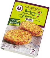 Mängden socker i Galette boulgour, pois chiche et légumes du soleil
