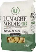 Mängden socker i Pâtes italiennes lumache medie n°16