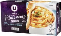 Mängden socker i Purée de patate douce au poulet