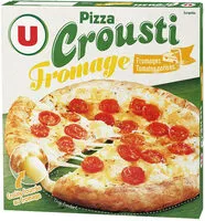 Mängden socker i Pizza crousti fromage tomates cerises