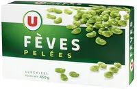 Mängden socker i Fèves pelées