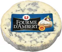 Mängden socker i Fourme d'Ambert AOP au lait pasteurisé 27% de MG