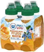 Mängden socker i Boisson aux fruits plate à base de concentrés, aromatisée orange