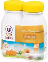 Mängden socker i Lait et céréales goût biscuit