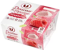 Mängden socker i Spécialité laitière sucrée à la framboise et à l'arôme naturel,