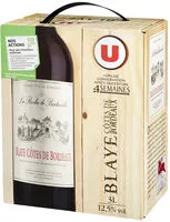 Mängden socker i Vin rouge AOC Blaye Côtes de Bordeaux La Rochede Bartavelle