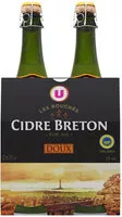 Mängden socker i Cidre bouché doux de Bretagne IGP 2°