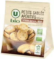 Mängden socker i Petits sablés sésame, millet et sarrasin