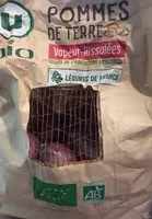 Mängden socker i Pomme de terre à chair ferme,