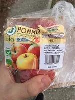 Mängden socker i Pomme Gala, 4 fruits calibre 136/165 catégorie 2