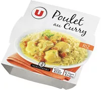 Mängden socker i Emincé de poulet au curry et riz