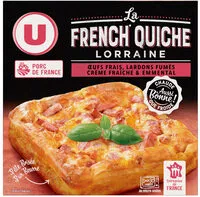 Mängden socker i Quiche Lorraine la french, spécial micro-ondes