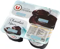 Mängden socker i Crème dessert au chocolat noir