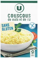 Mängden socker i Couscous maïs et riz