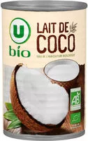 Mängden socker i Lait de coco issu de l'agriculture biologique Bio