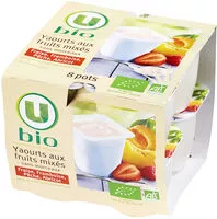 Mängden socker i Yaourts brassés à la pulpe de fruits