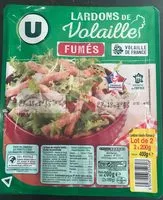 Mängden socker i Lardons de Volailles Fumés