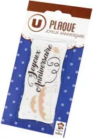 Mängden socker i Plaque joyeux anniversaire