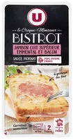 Mängden socker i Croque bistrot jambon supérieur emmental et bacon
