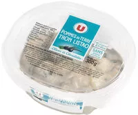 Mängden socker i Salade de pommes de terre au thon listao