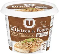 Mängden socker i Rillettes de poulet rôti en cocotte