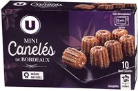 Mängden socker i Mini cannelés de Bordeaux