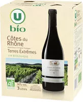 Mängden socker i Vin rouge AOP Côtes du Rhône Terres Extrêmes