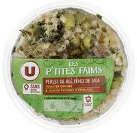 Mängden socker i Perles de blé et fèves de soja