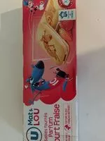 Mängden socker i Sablés fourrés parfum yaourt fraise