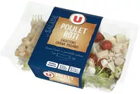 Mängden socker i Salade poulet rôti et croûtons de Grana Padano AOP