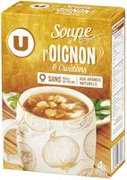 Mängden socker i Soupe instantanée à l'oignon et croûtons aromatisée