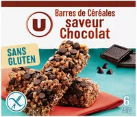 Mängden socker i Barres de céréales saveur chocolat sans gluten