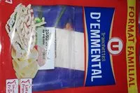 Mängden socker i Emmental pasteurisé 30%MG