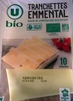 Mängden socker i Fromage à pâte pressée cuite emmental bio
