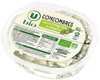 Mängden socker i Salade de concombres sauce au fromage blanc et ciboulette