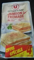 Mängden socker i Croque à poêler, jambon et emmental
