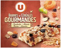 Mängden socker i Barres de céréales abricot cacahuètes