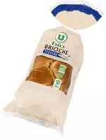 Mängden socker i Brioche tressée