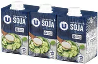 Mängden socker i Soja cuisine végétal fluide