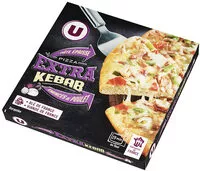 Mängden socker i Pizza extra américaine kebab