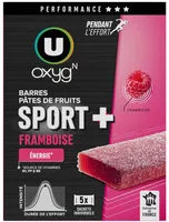 Mängden socker i Pâtes de fruits sport+framboise