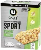 Mängden socker i Barres de céréales aux pommes