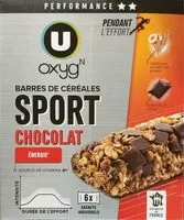 Mängden socker i Barres de céréales sport