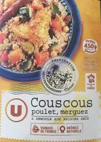 Mängden socker i Couscous Poulet Merguez
