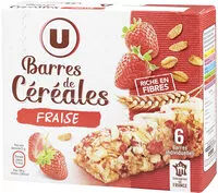 Mängden socker i Barres céréales blé complet fraise